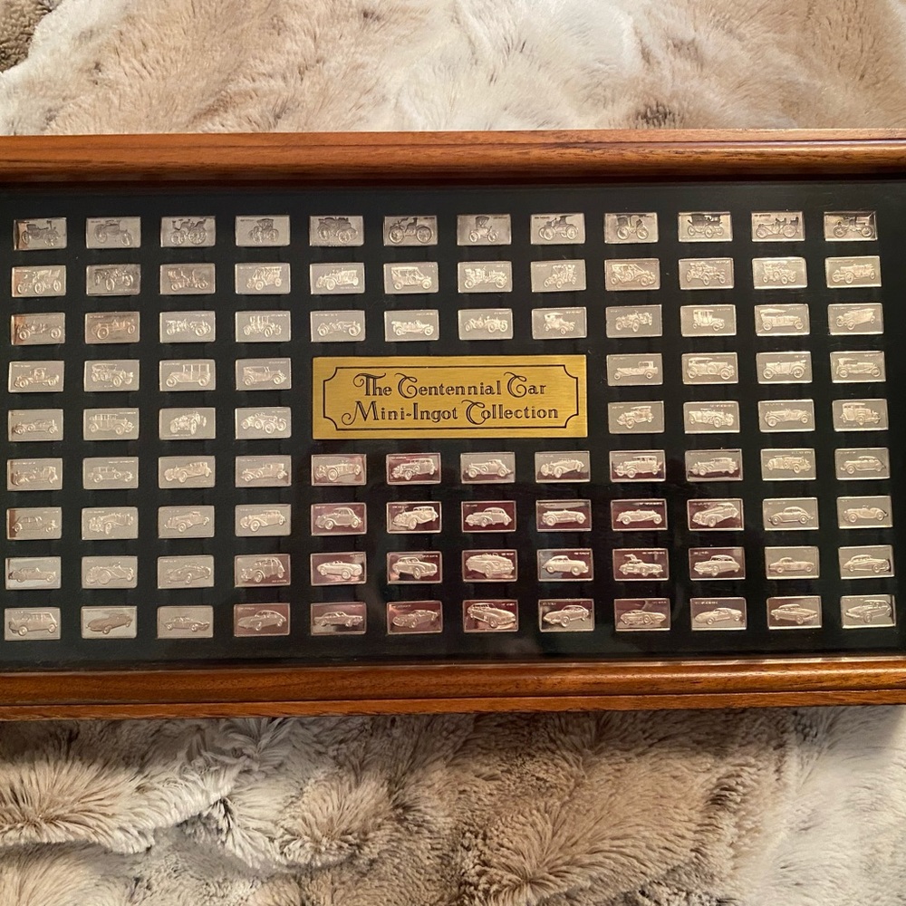 The Centennial Car Mini-Ingot Collection